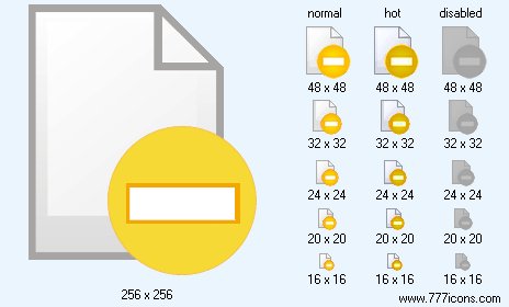 Restricted Page V4 Icon Images