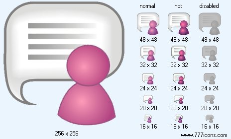 User Comment V5 Icon Images