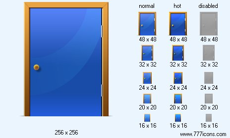 Closed Door Icon Images