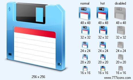 Diskette Icon Images