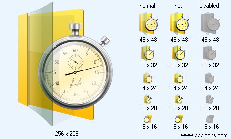 Temporary Folder Icon Images