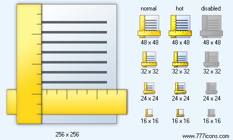 Rulers V2 Icon Images