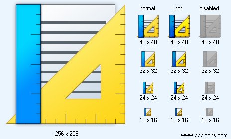 Rulers V4 Icon Images